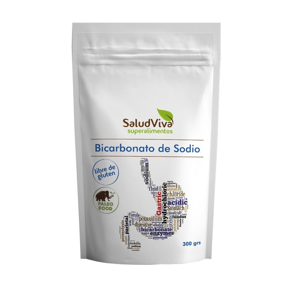 BICARBONATO DE SODIO, 300 G, SALUDVIVA