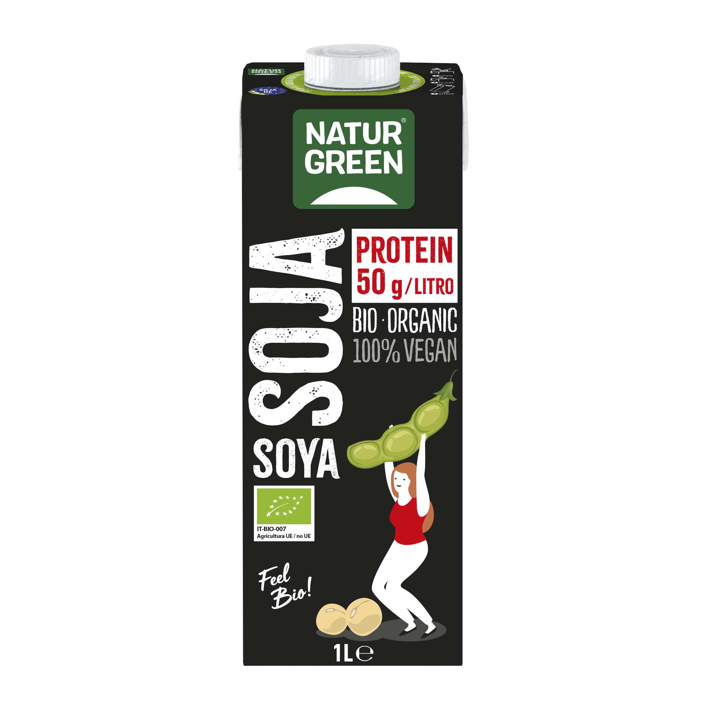 SOJA NATURE NATURGREEN, 1 L