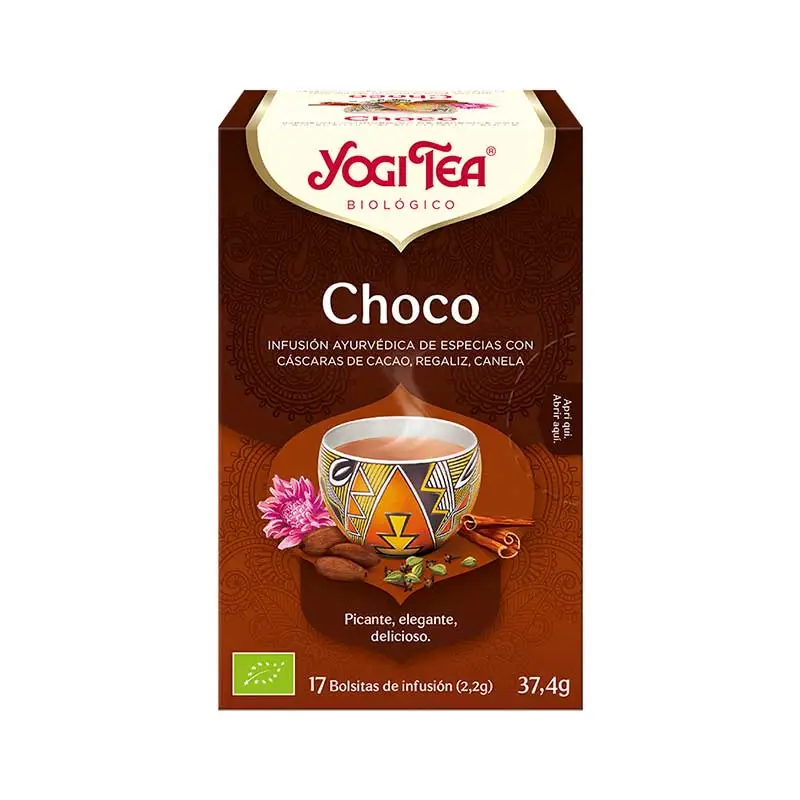 YOGI TEA CHOCO, 17 FILTROS