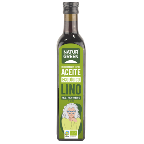 ACEITE DE LINO, NATURGREEN, 500 ML