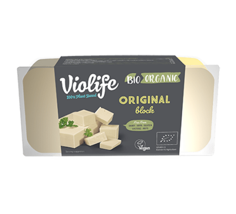 QUESO ORIGINAL DE COCO, BLOQUE, 400 G, VIOLIFE