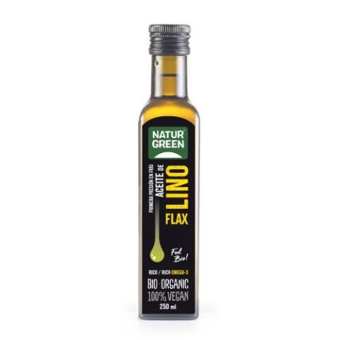 ACEITE DE LINO, NATURGREEN, 250 ML