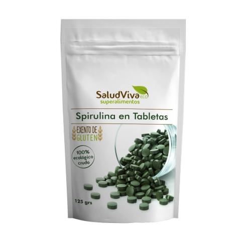 SPIRULINA EN TABLETAS 125GR. SALUDVIVA