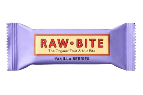 BARRITA VANILLA BERRIES, 50G, RAW BITE