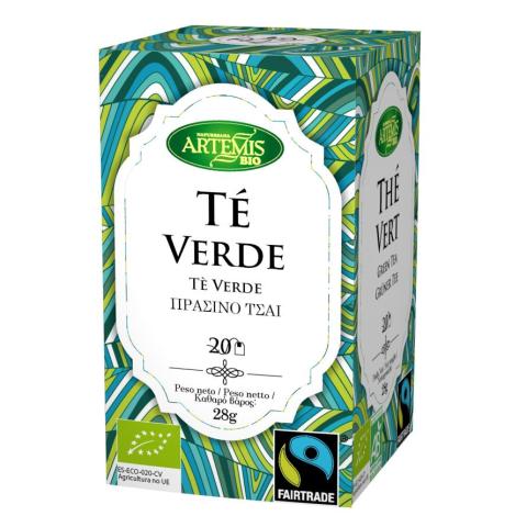 TE VERDE BIO, 20 FILTROS, ARTEMIS
