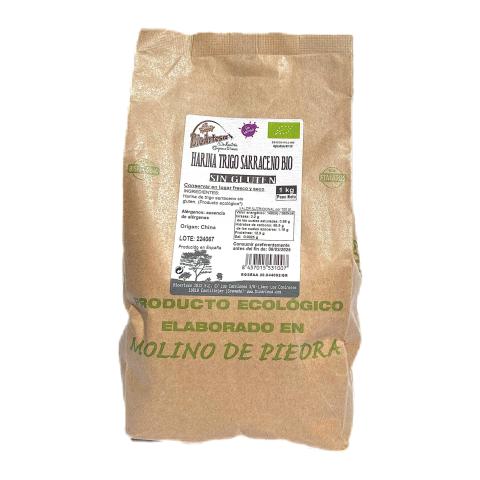 HARINA TRIGO SARRACENO 1KG. BIOARTESA