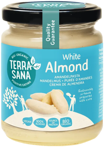 PURE ALMENDRA BLANCO, 250 G, TERRA SANA