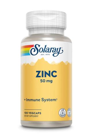 ZINC 50 MG. 60 CAPS. SOLARAY
